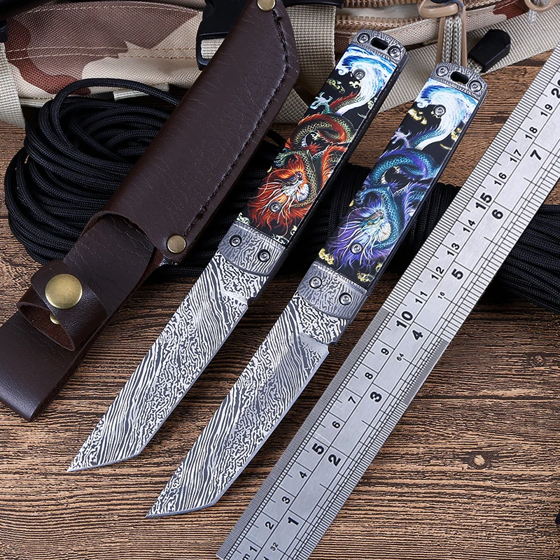 Нож с фиксированным лезвием тактический походный охотничий нож для выживания 8 94