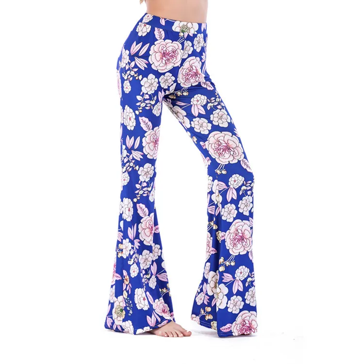 

Style Women Fall Womens Clothing Pants Wide Leg Pants Flare Pant Ladies Sexy Female Flower Winter Cute Classics Comfort