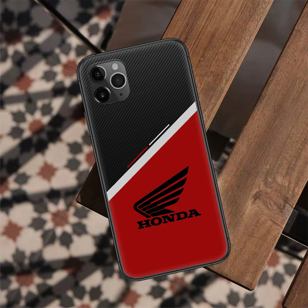 

Japanese Racing Honda Motorcycle Phone Case For Iphone 12 Mini 11 PRO XR X XS MAX 6 6s 7 8 Plus 4 5 5s SE 2020 black Cell