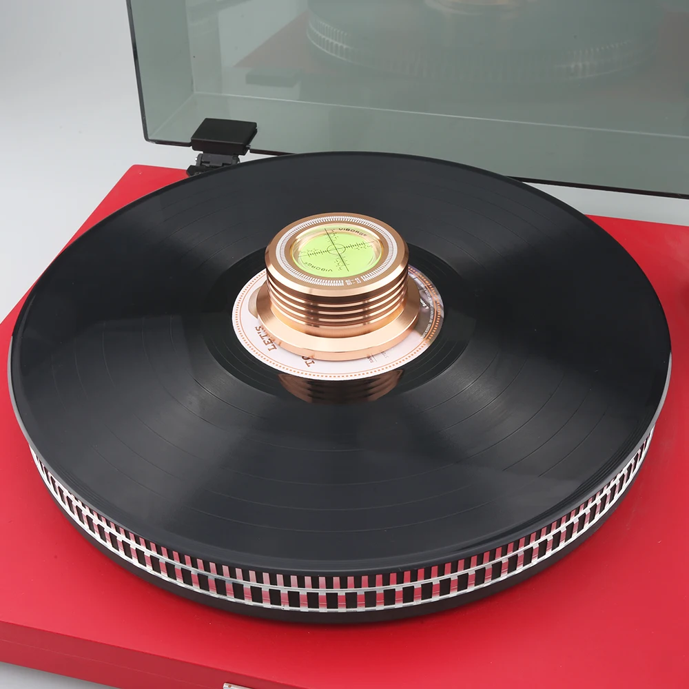 Виборг LP628G 60 Гц золотой 280 г стабилизатор диска с записью веса LP штатив Трипод Hi Fi|