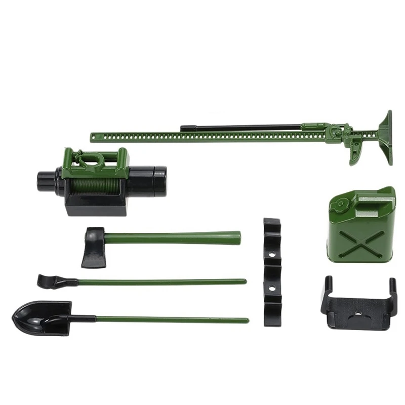 6 шт RC пластиковые украшения аксессуары набор инструментов для 1:10 Масштаб Рок