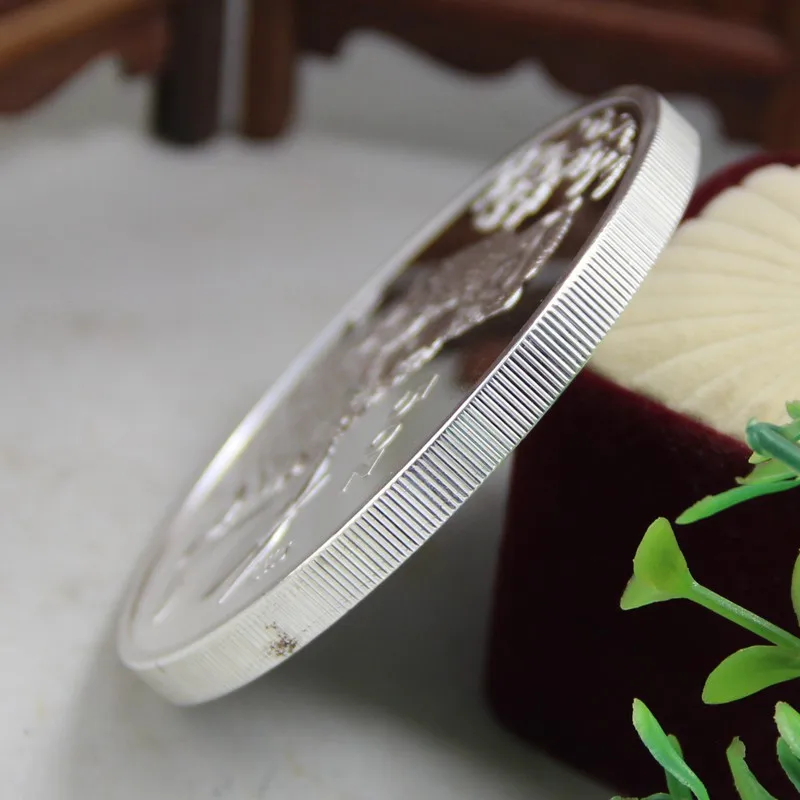 1987 Новогодняя Серебряная монета 5 унций Двенадцать зодиака кроликов памятные