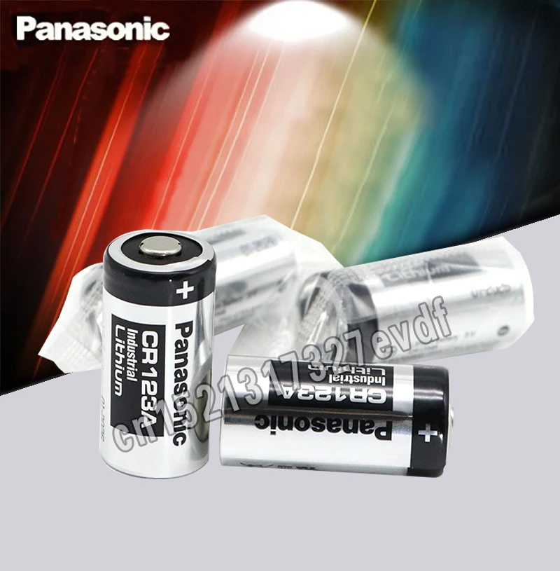 Оригинальный литиевый аккумулятор для камеры Panasonic 123 4 шт./лот 3 в CR123A CR17345 DL123A EL123A