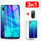 Чехол 3 в 1 + стекло + объектив для Huawei P Smart Pro 2019 защитный чехол для Huawei P Smart Plus 2019 Z Pro2019 y9s