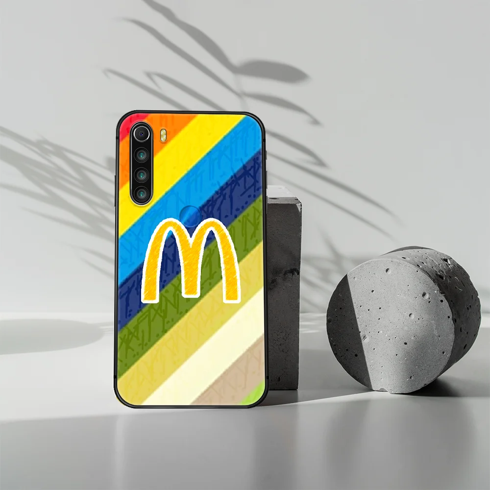 

McDonalds M popular Phone Case Cover Hull For XIAOMI Redmi 7 7a 8 8a 9 9a NOTE 6 7 8 8t 9 9s Pro Max 4X black Cover Soft Shell