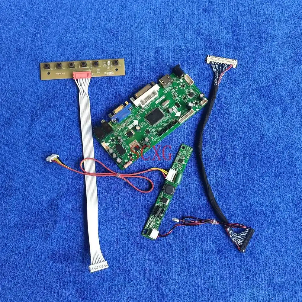 

Kit VGA DVI HDMI-compatible LCD LED 30-Pin LVDS MNT68676 Drive Board 1920*1080 Panel Fit LM215WF4-TLA1/TLE1/TLG1/TLH1/TLJ1/TRA1