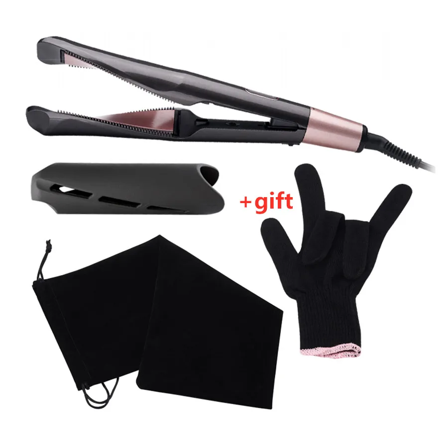 Профессиональный Выпрямитель для волос 2 в 1 светодиодный выпрямитель с витой