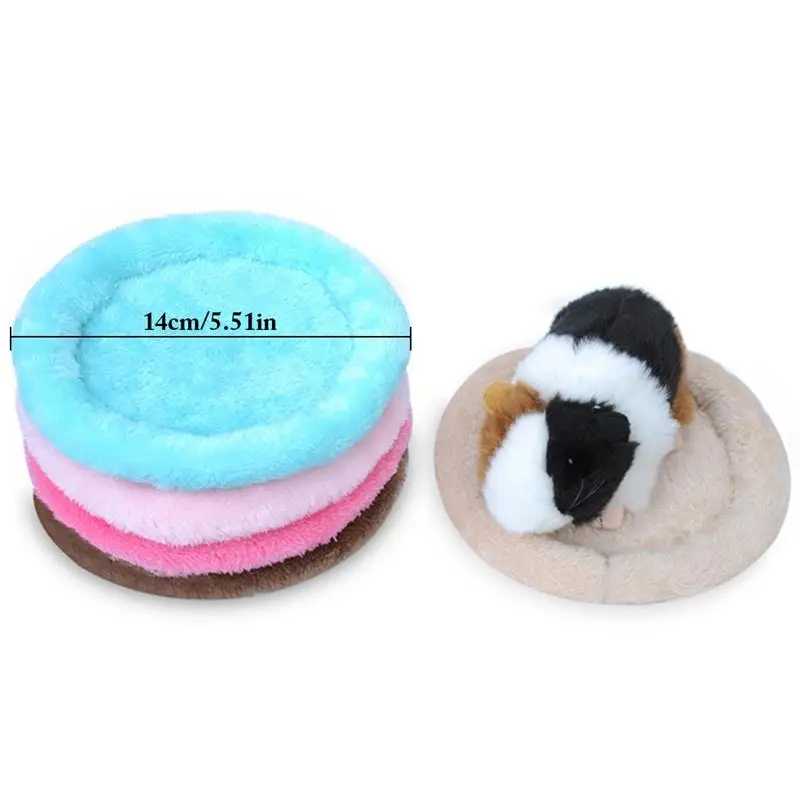

Soft Pet Hamster Bed Small Pet Mat for Guinea Pig Hamster Chinchilla Mini Hamster Sleeping Mat House Sofa Hamster Supplies