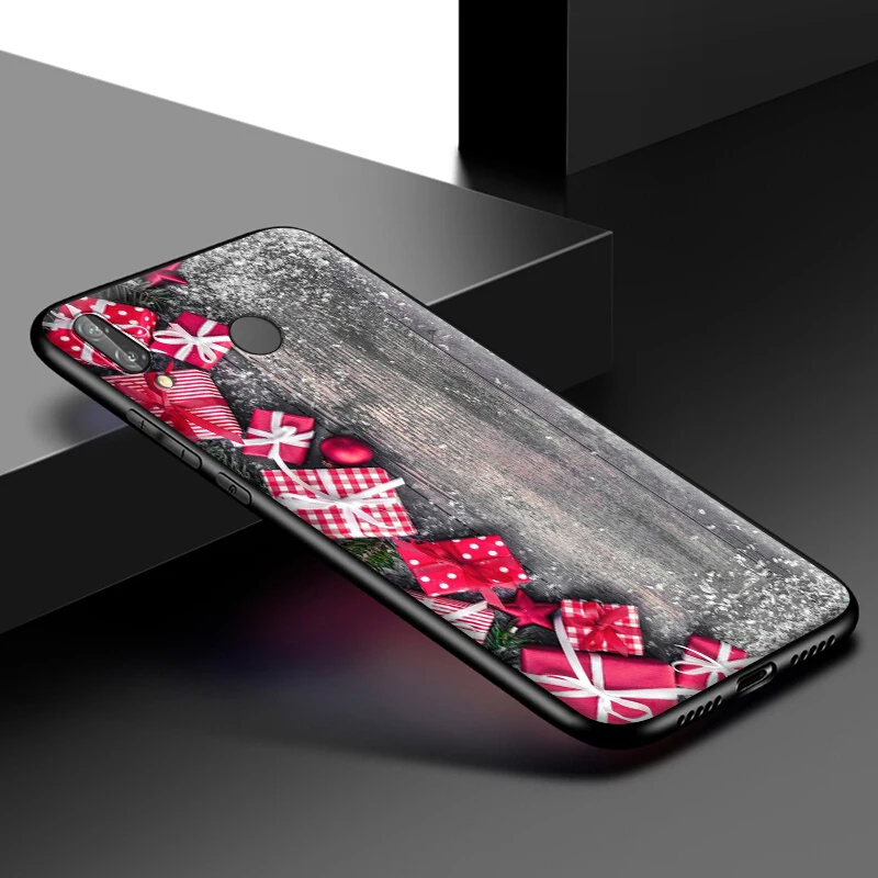 Рождество Evergreen желоб Санта олень силиконовый чехол для Huawei Nova 6 7 SE 2 2i 3 3i 4 4E 5 5i 5T Lite