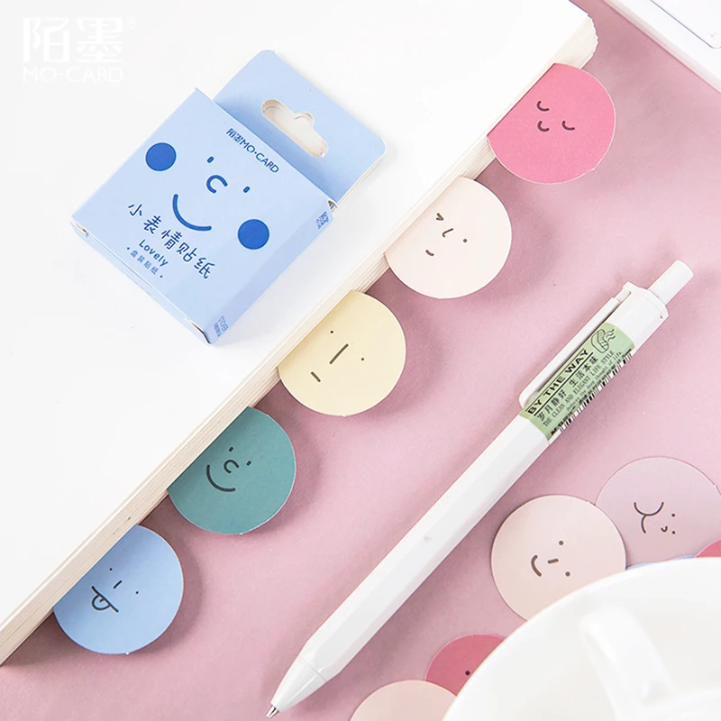 Mo. Card Little expression Мини бумажные дневники наклейки Скрапбукинг декоративные