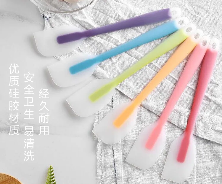 Инструменты для торта лопатка полупрозрачная силиконовая кухонный Миксер Для