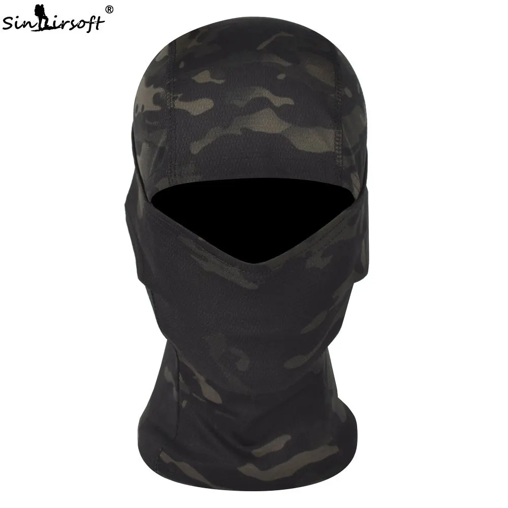 SINAIRSOFT воздухопроницаемая тактическая маска для страйкбола, пейнтбола, маска для всего лица, мотоциклетные охотничьи шапки LY1300