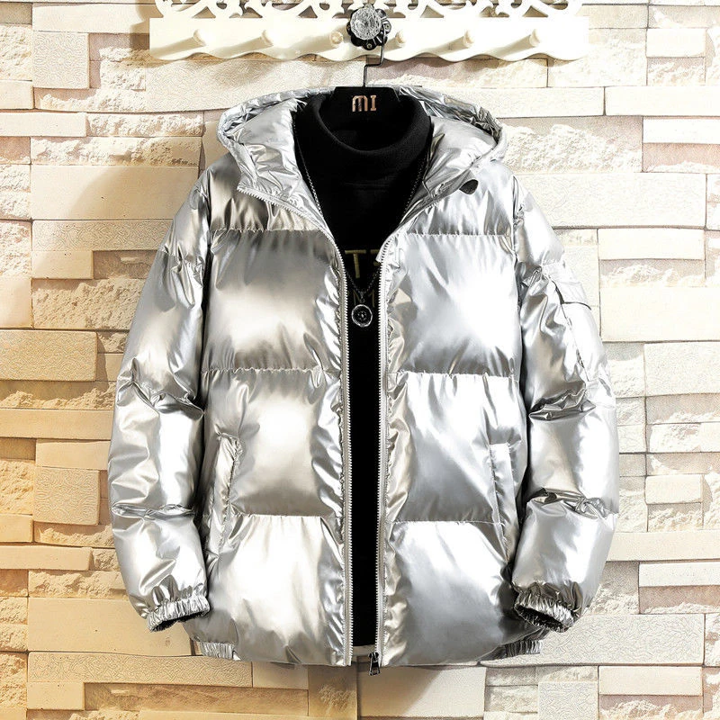 Down Jacket Men Black Puffer Jacket Ultralight Hooded Down Coats Winter Warm Quilted Coat Men's Pea Jackets Fashio Clothing 2022