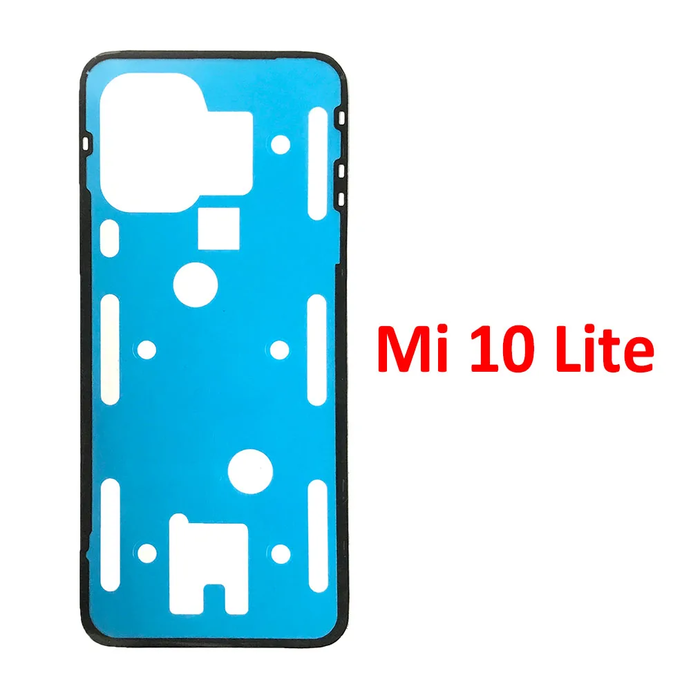Наклейка на заднюю крышку аккумулятора клейкая лента для Xiaomi Mi 8 9 10 lite Note A3 CC Mi8 Mi9 F2