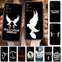 hollywood undead hard phone case hull for samsung galaxy a 50 51 20 71 70 40 30 10 80 e 5g s black shell art cell cove