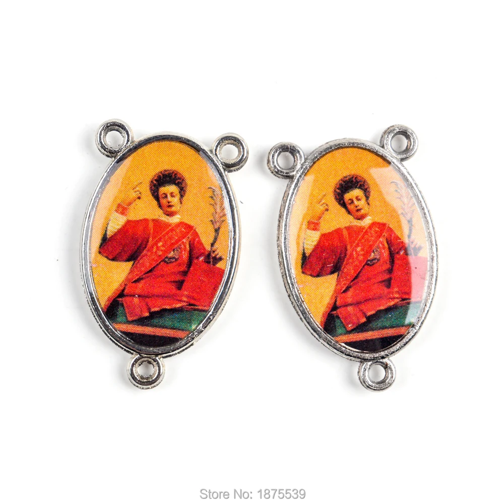 Франция популярная Центральная медаль с розариком тройной разъем чтобы сделать