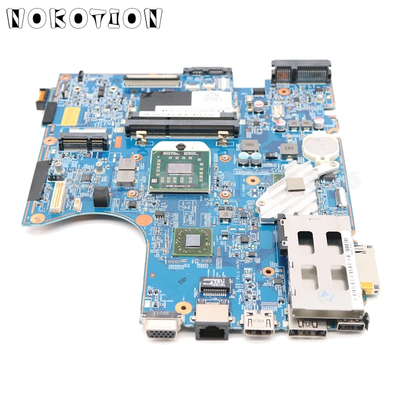 Материнская плата NOKOTION 613213-001 613211-001 для ноутбука hp Probook 4525S 48.4GJ02.011 с разъемом S1 DDR3, бесплатный процессор
