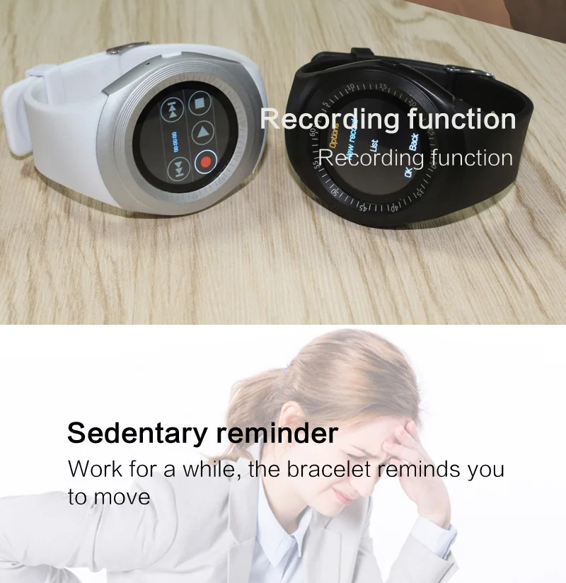 Умные часы для мужчин android с сенсорным экраном y1 sim карта smartwatch часы с WhatsApp Facebook фитнес-трекер pk v8