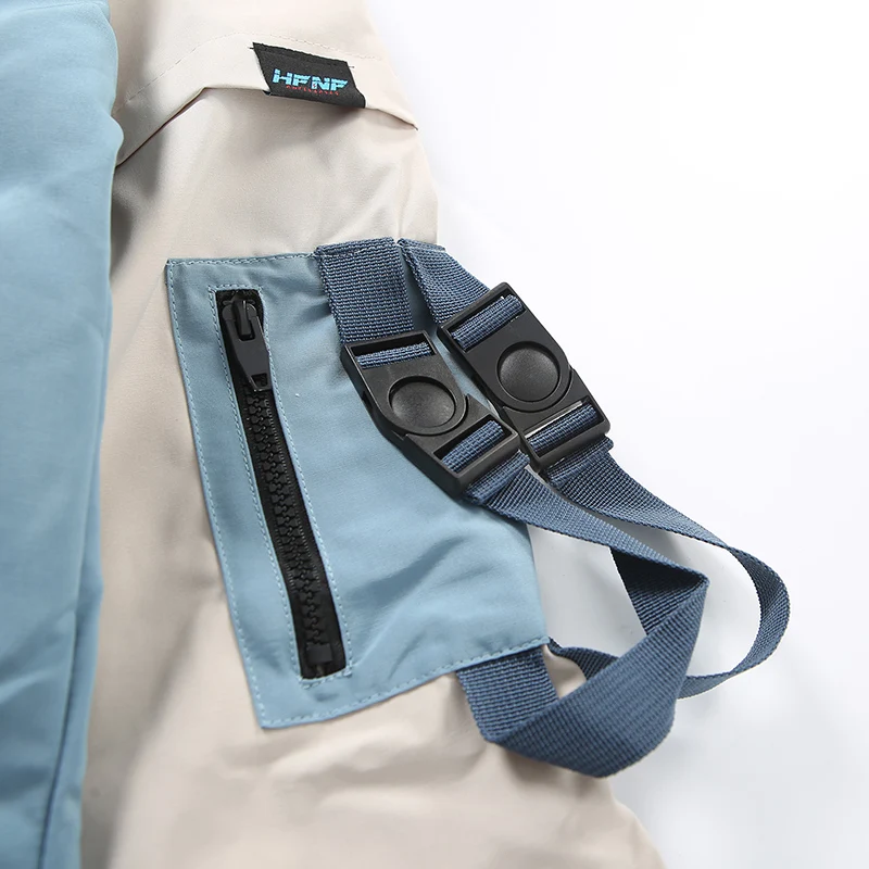 Мужская куртка в стиле хип-хоп Уличная Ретро винтажная Куртка Harajuku с принтом