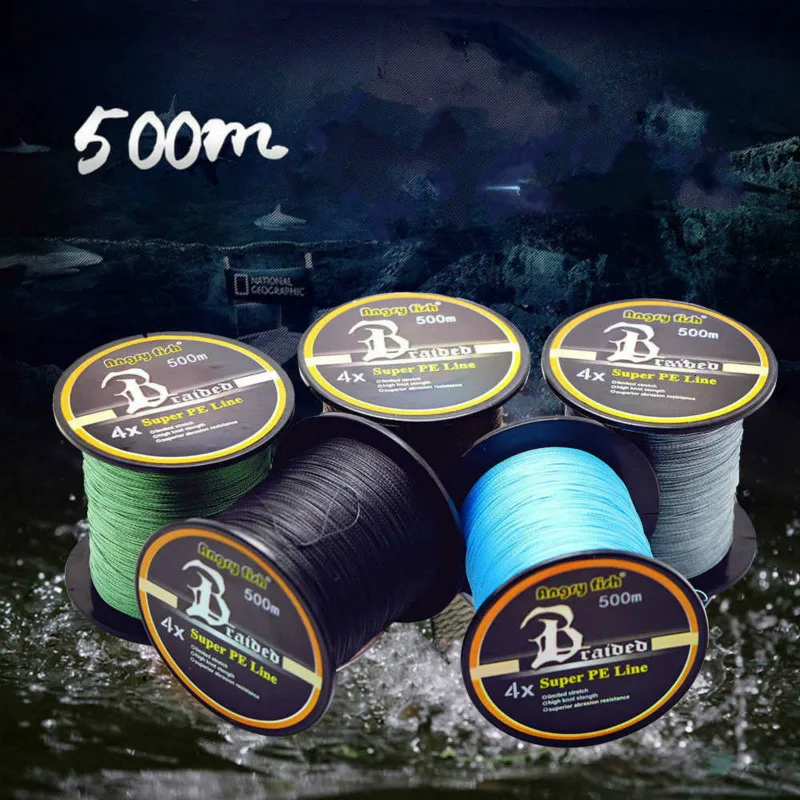 2019 Новинка 300 м 500 1000 ПЭ рыболовная леска 4 плетеная 8 80LB многонитевая гладкая для