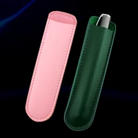 5 colors fountain pen case single pen holder display pouch bag storage metal ballpoint pen waterproof office business style
