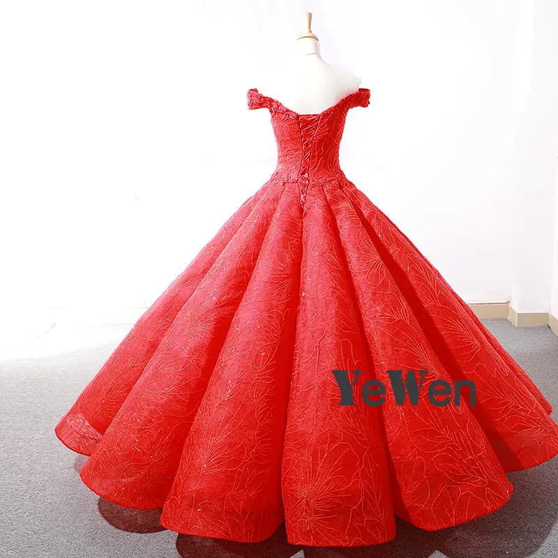 YeWen/роскошное синее вечернее платье высокого качества Длинное кружевное бальное