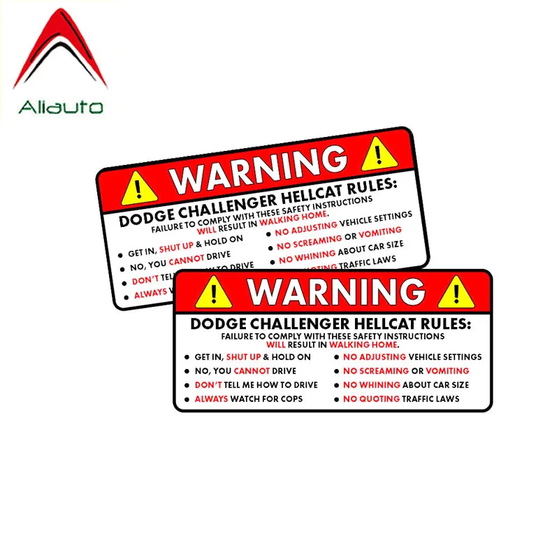 

Aliauto 2 X Предупреждение ретро-светоотражающие наклейки для автомобиля Стикеры со смешными героями из мультфильмов правила чехол с защитой о...