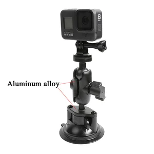 suction cup base with 1 inch ball windshield mounts window stay for ram phone hold gopro dji action camera accessories free global shipping