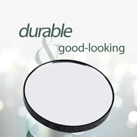 5x 10x 15x magnifying mirror with two suction cups vanity makeup mirror cosmetics tools mini round mirror bathroom mirror