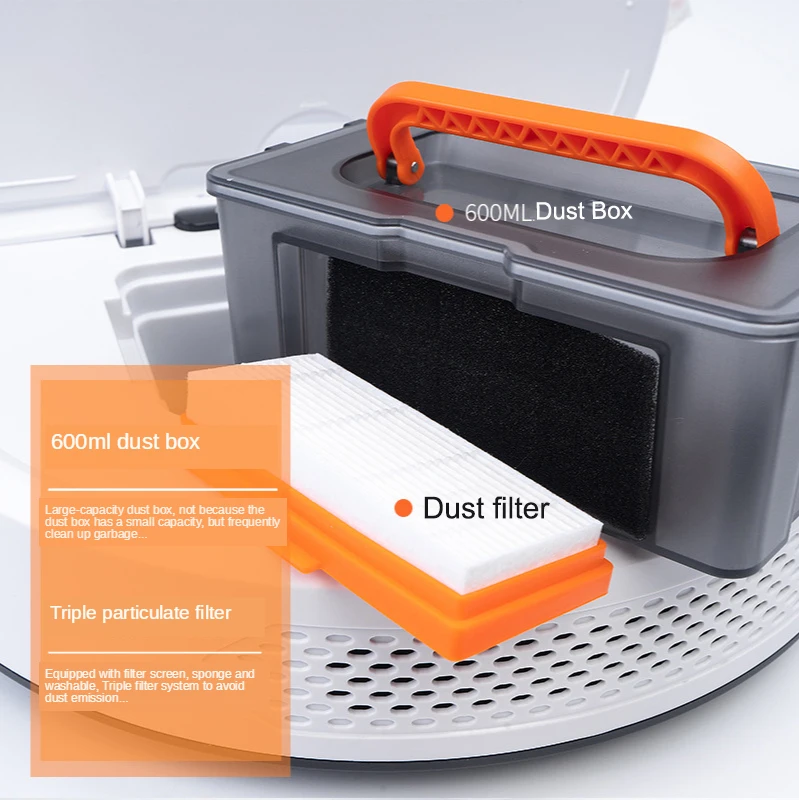 Робот-пылесос с резервуар для воды Автоматическая перезарядка влажной уборки