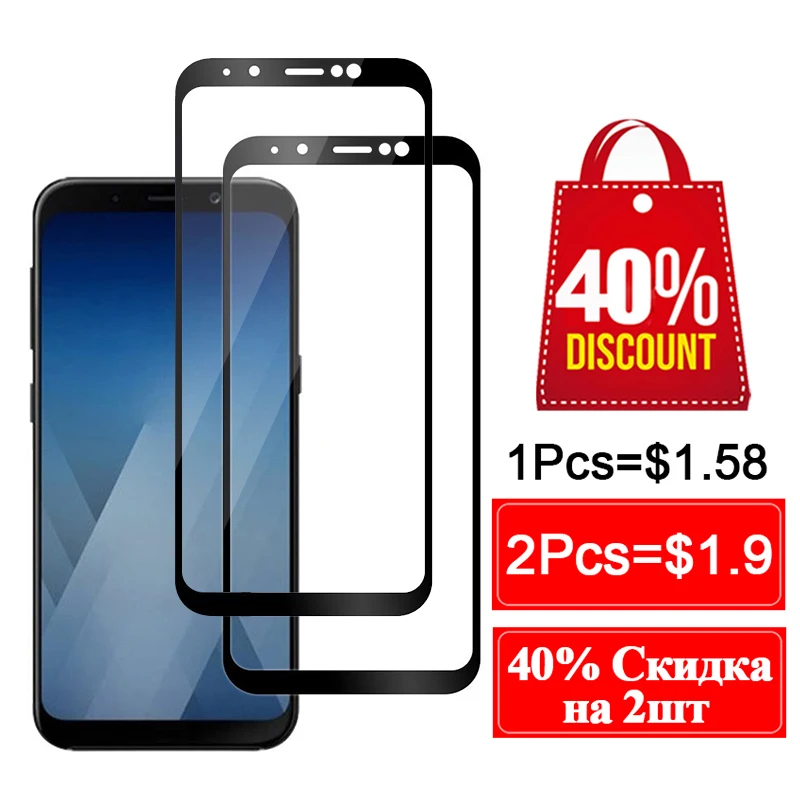 Защитное стекло для samsung a5 2017 2016 2018 на samsyng a6 plus a3 защита экрана 3 5 6 a защитное