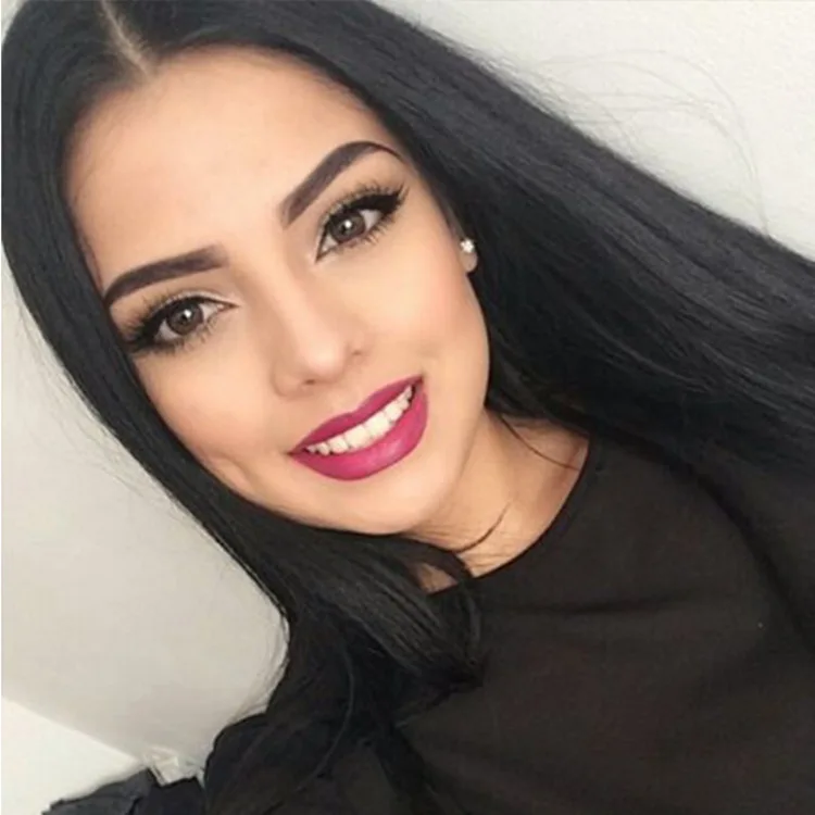 Shopify волосы прямые Синтетические на кружеве парик Lomg парики малазийские с