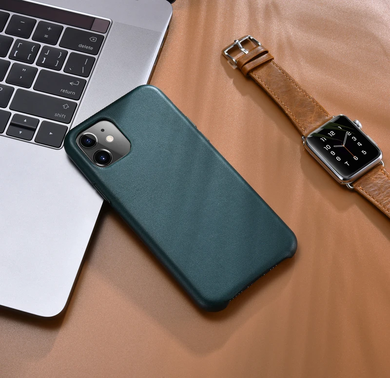 Чехол из натуральной воловьей кожи для iPhone 11, тонкий чехол для iPhone11 Pro, чехол для телефона, защитная задняя крышка для iPhone11 Pro Max