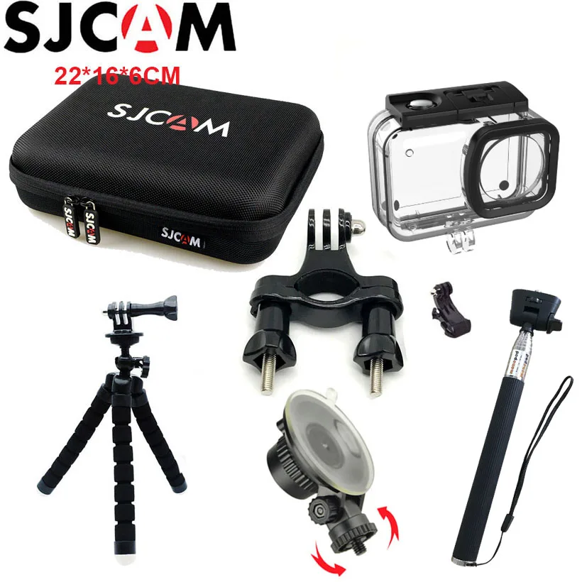 Аксессуары для SJCAM SJ9 водонепроницаемый корпус чехол для SJ9 MAX сумка для хранения для SJCAM SJ9 Strike штатив для экшн-камеры монопод для SJ9