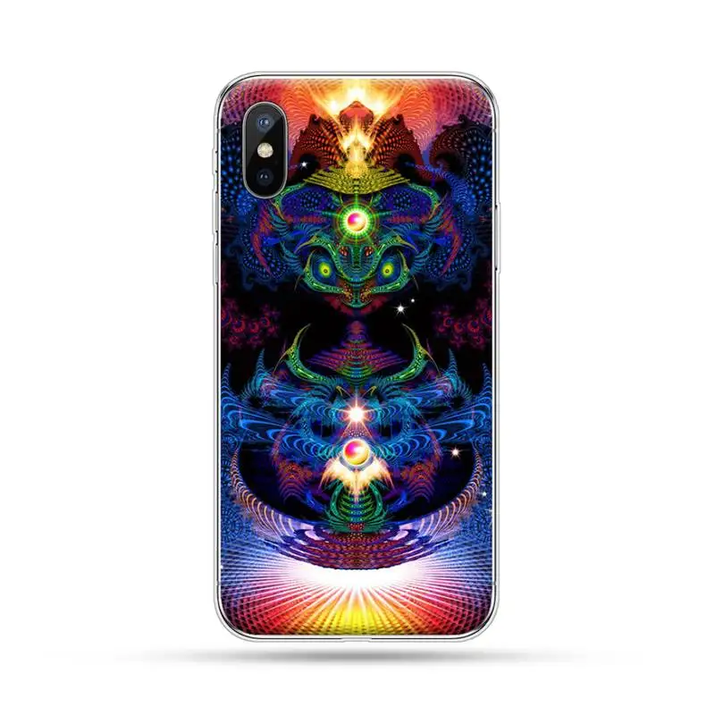 

Babaite psychedelic art aesthetics Phone Case For iphone 12 mini 5 5s 5c se 6 6s 7 8 plus x xs xr 11 pro max