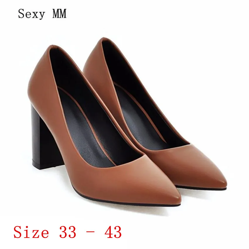 

High Heels Women Pumps Stiletto Woman Party Wedding High Heel Shoes Kitten Heels Plus Size 33 - 40 41 42 43