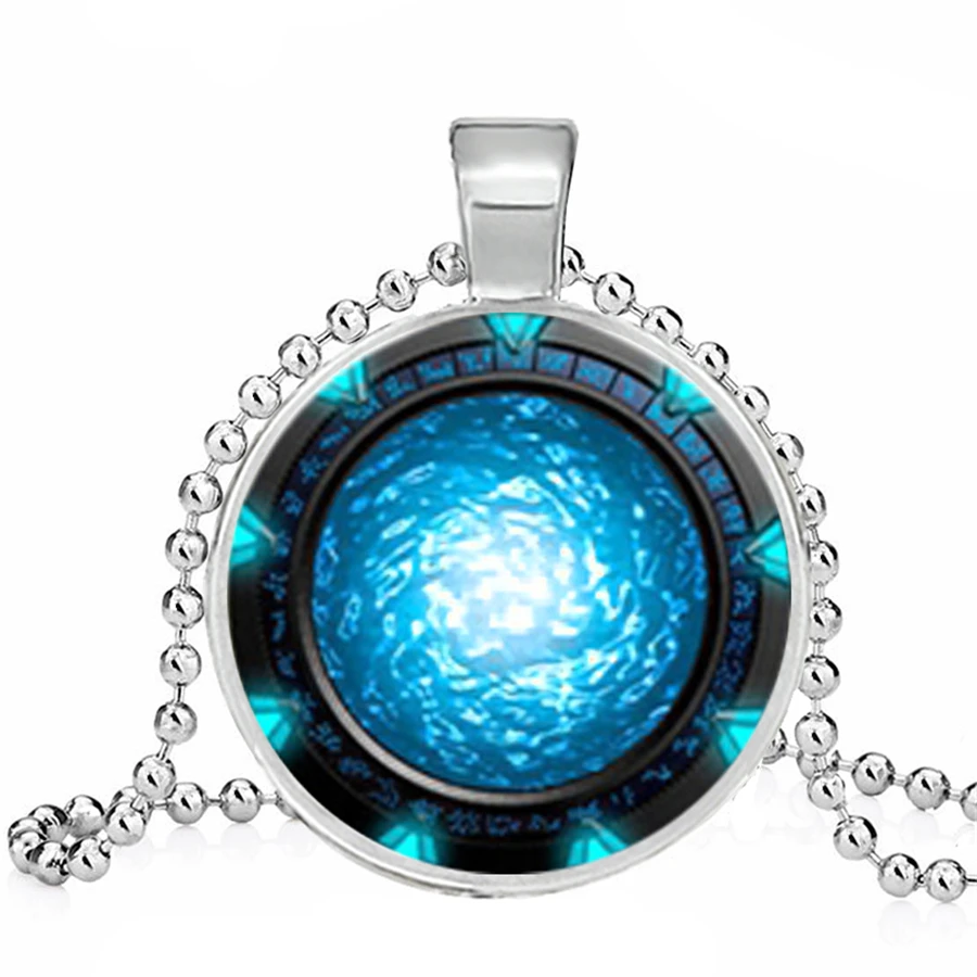 Ожерелье с подвеской в виде Звездных Врат &quotAtlantis&quot s Portal &quot ожерелье круглого