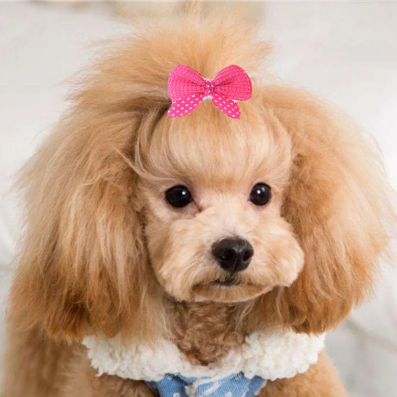 Банты для домашних животных 10 шт./лот в ассортименте милые головные уборы