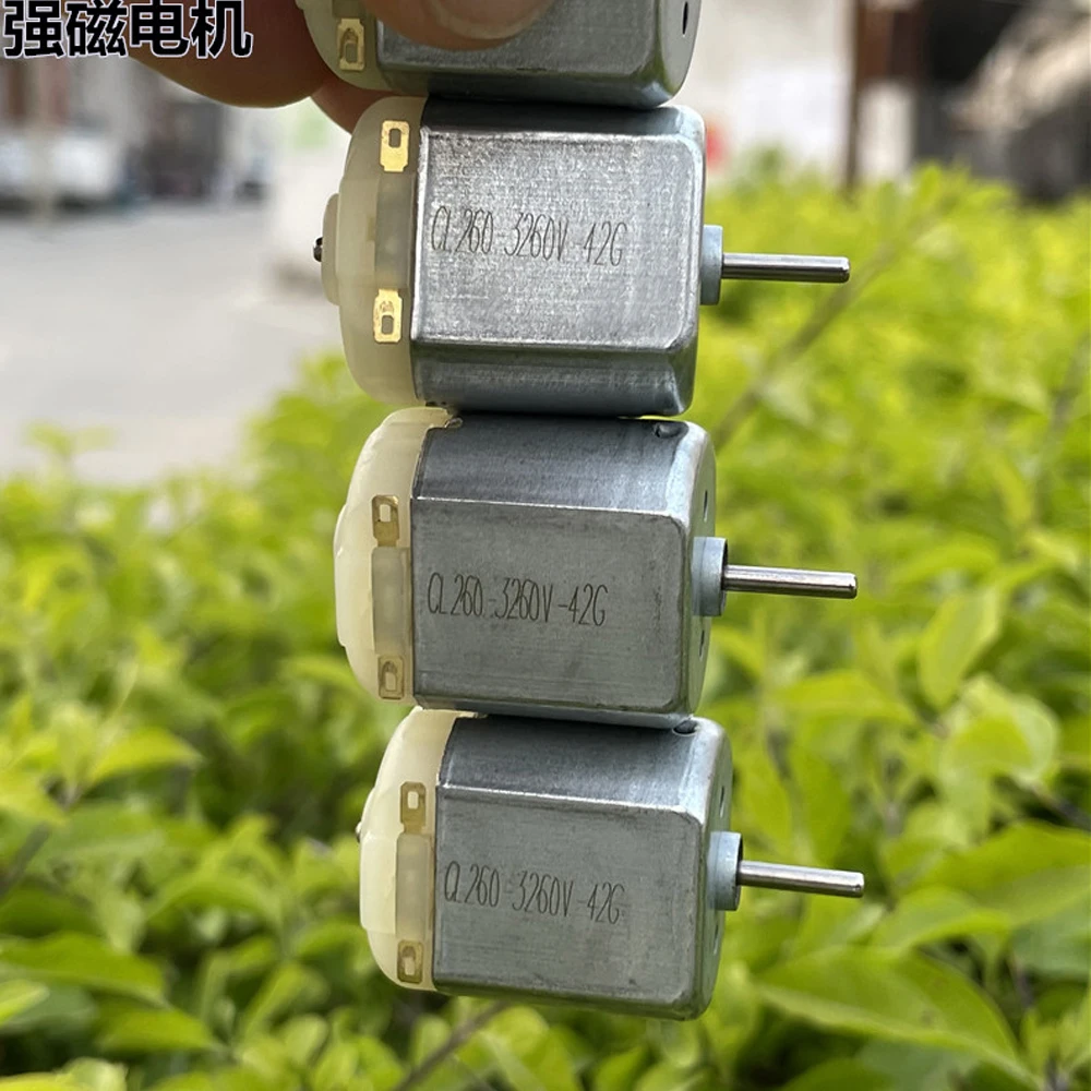 Плоский двигатель постоянного тока 260 сделай сам маленький длинный вал 2 мм