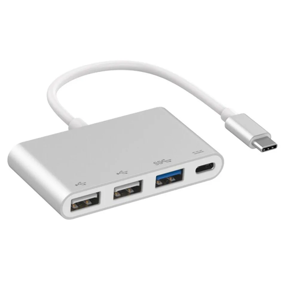 Док-станция usb c до 3 портов концентратор с зарядка PD type-c 3,1 USB сплиттер компьютерный хаб 3,0 многопортовый usb-адаптер для huawei Mac
