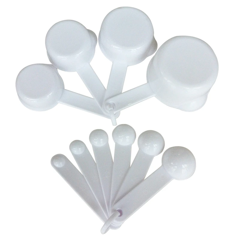 

10 pieces Measure Cups white