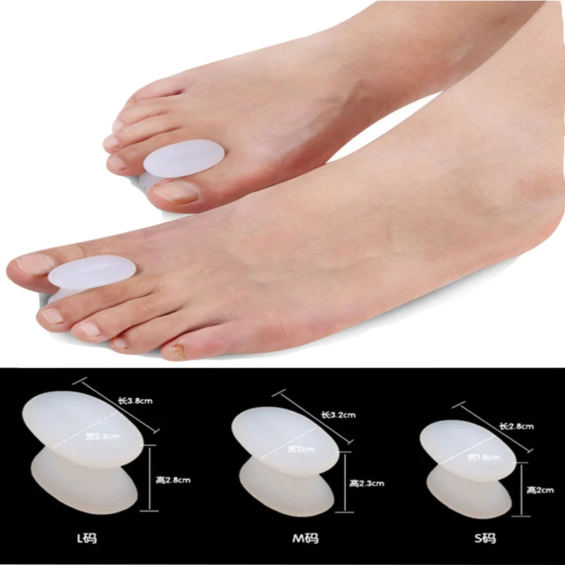1 пара, силиконовый выпрямитель для большого пальца стопы, для вальгусной деформации большого пальца стопы разделитель для ноги