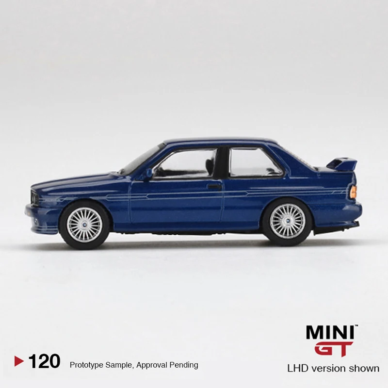

MINI GT 1/64 Model Car BMW M3 E30 ALPINA B6 3.5S Alloy Collection Die-Cast Display Toy