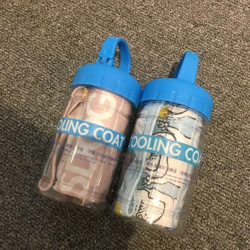 Летняя охлаждающая одежда для домашних животных уличная жилетка полных собак