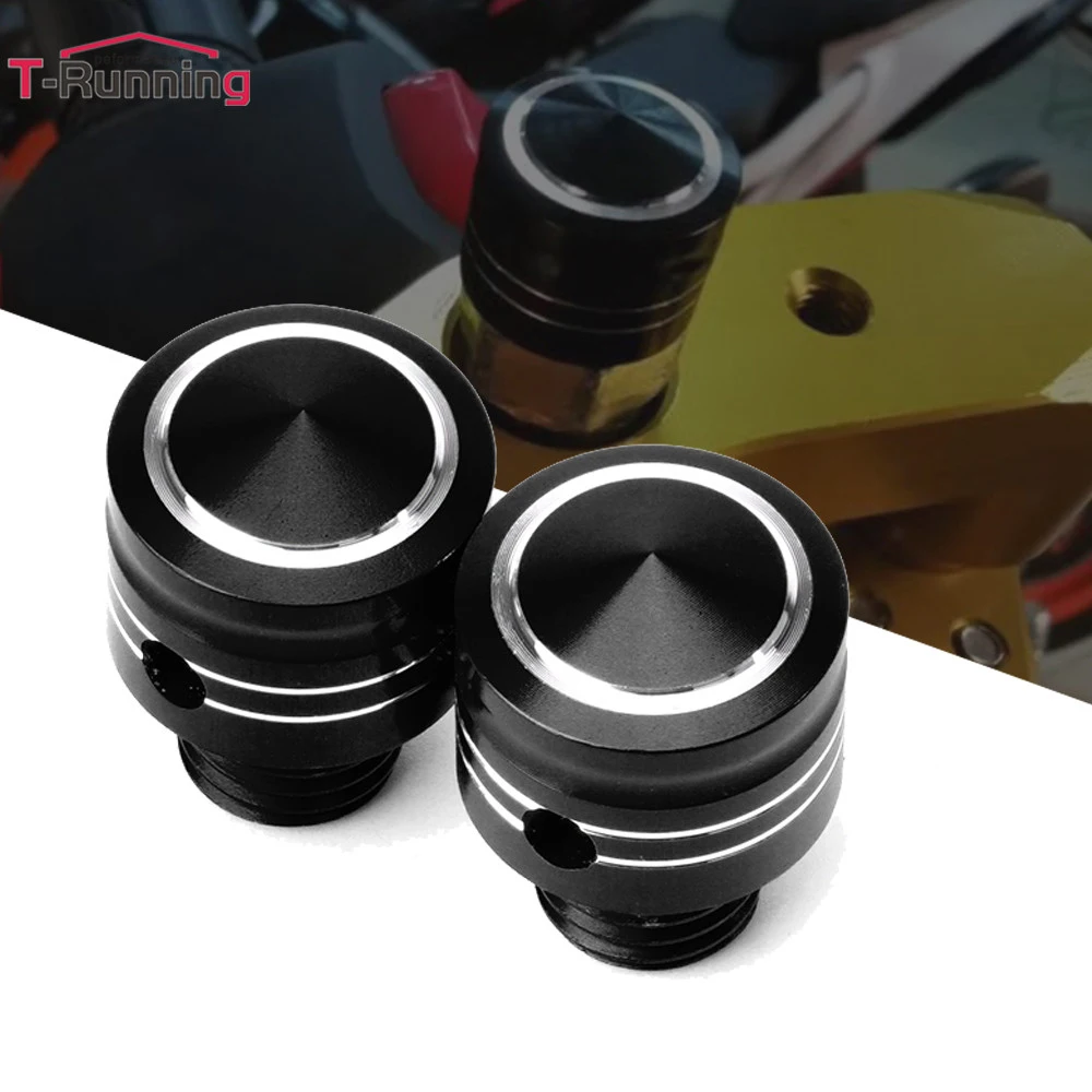 Мотоцикл CNC зеркало отверстие Штекер Винт Универсальный M10X1.25 для Kawasaki Z900 Z650 Z800 Z750