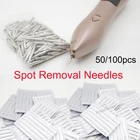 Лазерная плазменная ручка для удаления татуировок и родинок, сменная игла для удаления веснушек и темных пятен, игла для ухода за красотой, универсальные аксессуары