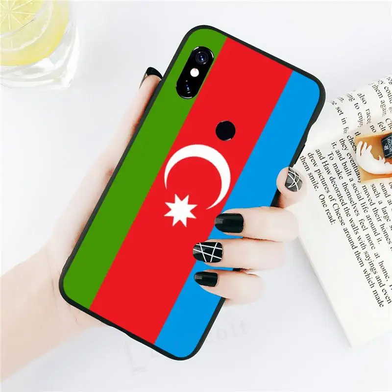 

Azerbaijan buta flag Phone Case black For Xiaomi Redmi mi note 7 8t 9 9t 9s 8 10 10t 11 pro lite K20 max 3