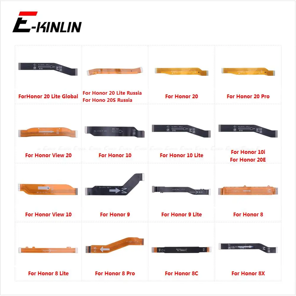 

Main Motherboard LCD Display Connector Flex Ribbon Cable For HuaWei Honor View 20 20S 20E 10 10i 9 8X 8C 8 Pro Lite