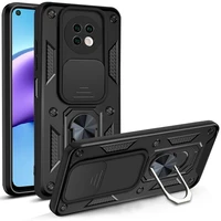 for xiaomi redmi 9t case shockproof armor camera lens protection cover funda xiaomi redmi note 9t 9 t redmi9t ring stand covers