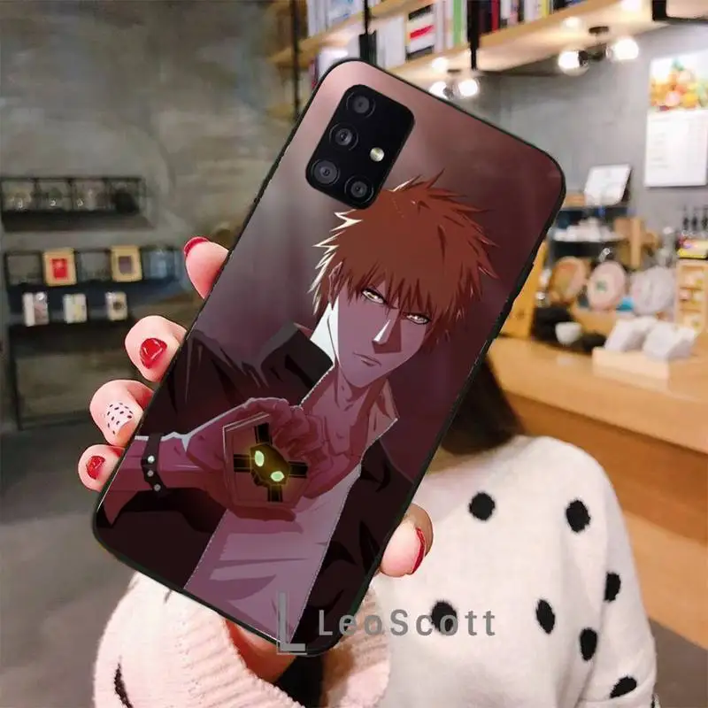 

Anime Kurosaki Ichig Phone Case For Samsung A32 A51 A52 A71 A50 A12 A21S S10 S20 S21 Plus Fe Ultra